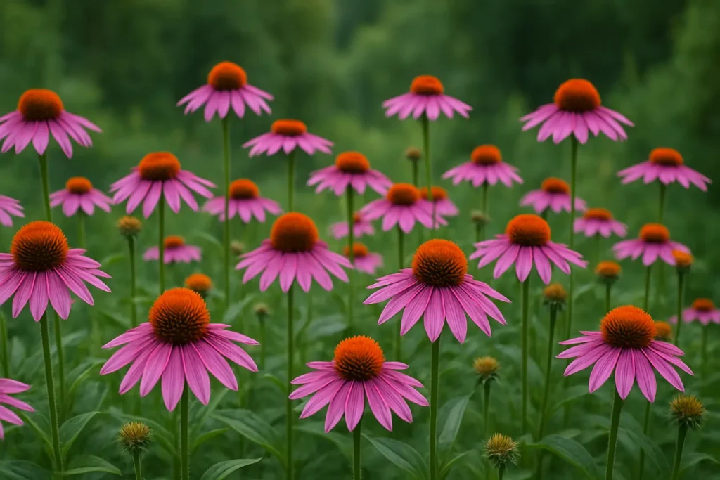 Coneflowers Easy to Maintain Flowering Plant