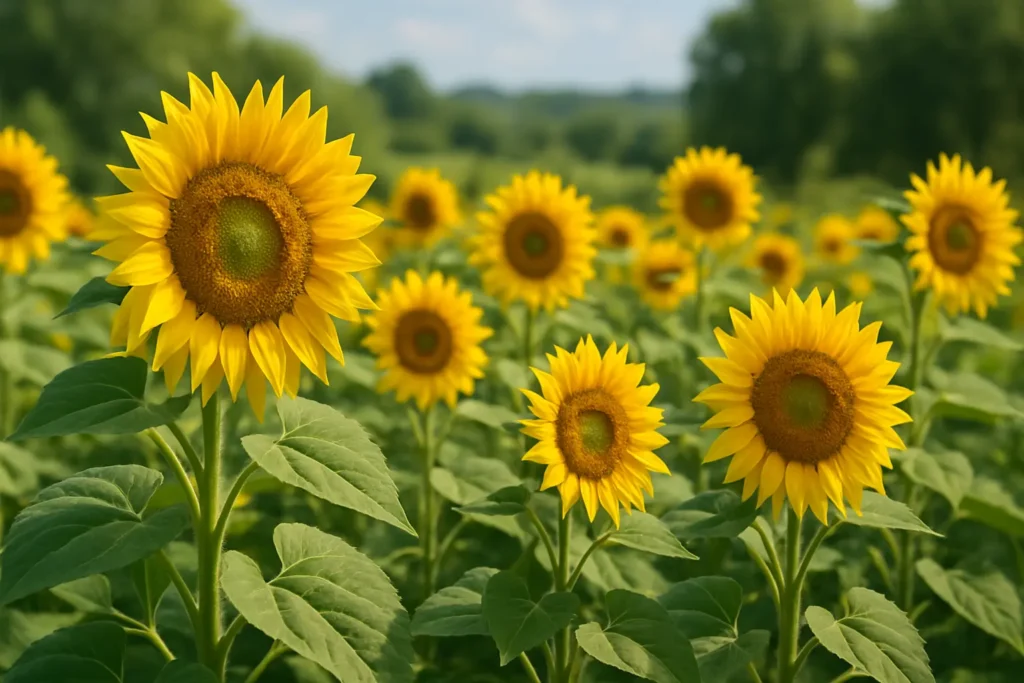 Sunflowers Easy to Maintain Flowering Plant