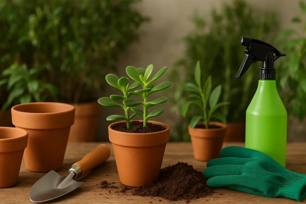 Essential tools for growing plants at home