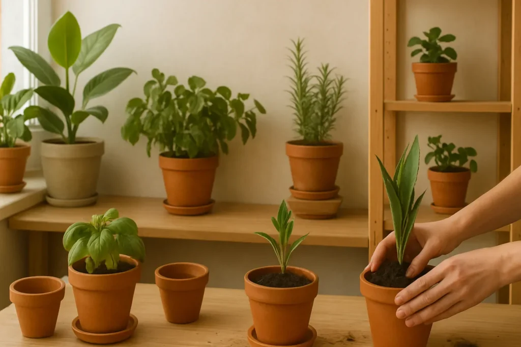 How to grow plants at home