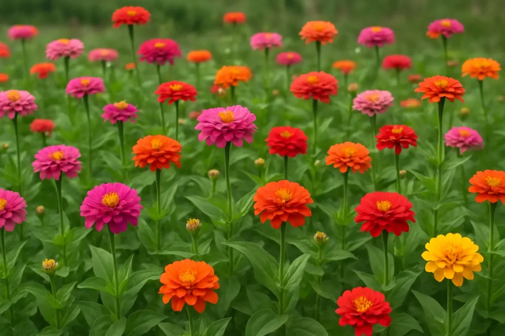 Zinnias Easy to Maintain Flowering Plant