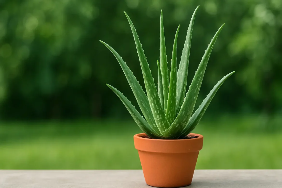 Benefits of aloe vera plant in home
