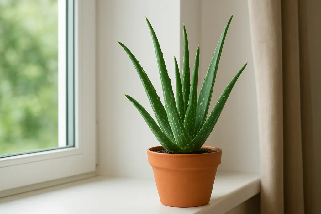 Where to keep aloe vera plant in house